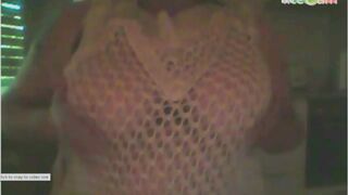 Horny MILF with massive tits goes wild and horny - 8 image