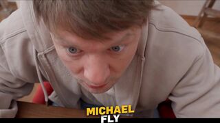 Amse de Rauch & Michael Fly teach hot MILF how to handle a hard cock in stockings - 1 image