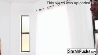 Sarah Jessie's skinny tattooed body takes on BBC in a puba clip - 8 image