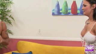 Slave Jeremy fucks Angelina Valentine after she gets lost on job interview - 1 image