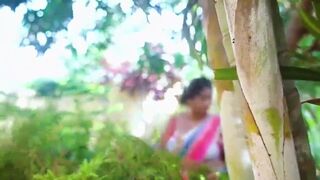Mampi, the Indian MILF with massive natural tits, gets pounded hard and deep with deep throat action - 3 image