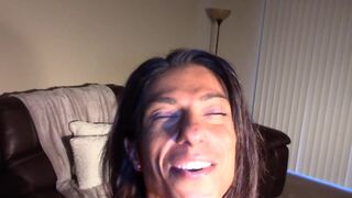 Watch Sexual Alexis tease and humiliate with her big clit & strap on - 4 image