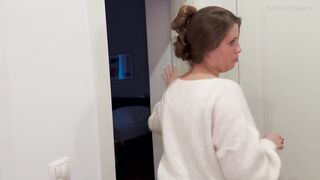 Watch Lady Lyne's curvy body take on Andy's massive pecker in a deepthroat POV frenzy - 3 image