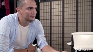 Watch Tim Cosla & Mercè Palau's wild casting couch action with a curvy MILF with natural tits - 4 image