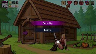 Dane's Porn Game: MILF with Big Tits Plays a Hentai Game with Her Hunk - 1 image