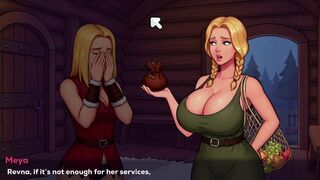 Dane's Porn Game: MILF with Big Tits Plays a Hentai Game with Her Hunk - 12 image