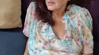 Milf Tumanova's POV cowgirl ride with a big natural tits babe - 10 image