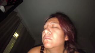 Mamba Negra and Lord Mamba get wild with their huge asses & tits in the dark - 6 image