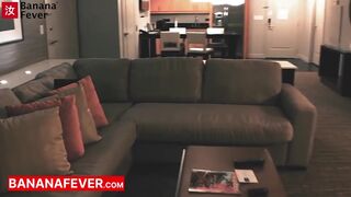 Jax Solomon seduces Riley Jean in a steamy hotel room session with his hot Asian masseuse - 2 image