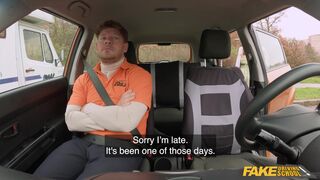 Erin Moore & Michael Fly teach you how to drive like a British MILF - Sexy Stories & Hard Fucking! - 1 image