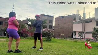 Watch Chocolatito Cock & Licenciada Angiemilf50 do yoga with trainer in her room - 8 image