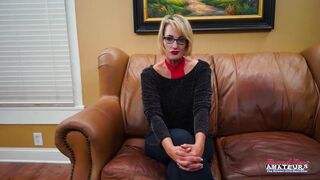 Watch Jeff Lacy dominate and gag on Diana's mature pussy with his deep throat skills! - 4 image