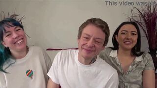 Watch these blonde beauties get their tight pussies drilled raw in a wild casting couch audition by hung studs - 7 image