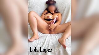 Lola Lopez caught playing with herself and brutally drilled in homemade video - 14 image
