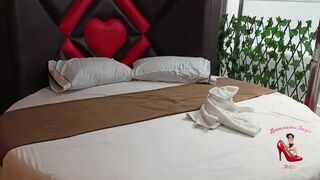 Watch El Makinon's natural tits and ass get pounded hard in the jacuzzi by Licenciada Angie milf50 - 1 image