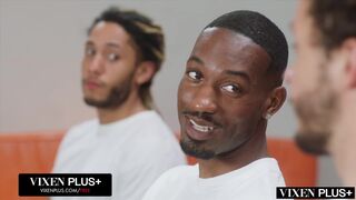 Sienna Rae goes wild with BBCs in steamy interracial DP action with Hollywood Cash & Derek Savage - 3 image