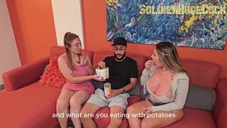 Watch these mature babes take risky sex to the next level while watching movies with soldierhugecock