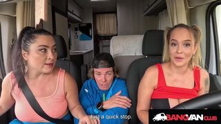 Jennifer Mendez & Christina Santes take turns pleasing stranger with their big tits & tight asses - 4 image