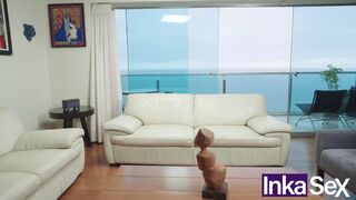 Itsvan Inka's stepmom's boyfriend nails her tight Latina pussy in doggystyle - 4 image