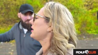 Watch Kathy Deep's naughty tale: Picked up by Jonny Oblong, a hung stud, she gets pounded from behind in PICKUP Club - 6 image