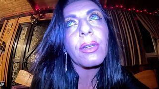 MilfyCalla's curvy body dominates and teases in black leather - 12 image