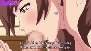 Toon / Stepmother cumming from her 1st time anal