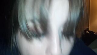 Hot Breasty Mother I'd Like To Fuck Engulfing Large Dick And Swallows Giant Load Of Cum - 13 image