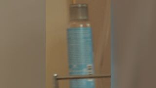 Morning masturbation to orgasm, mature MILF with hairy pussy and big tits. - 4 image