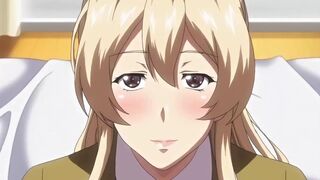 Incredible Horny Blonde Hentai MILF Fuck With College