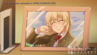 Incredible Horny Blonde Hentai MILF Fuck With College