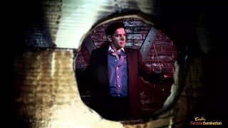 mother I'd like to fuck with large titties makes a boy cum on her chin