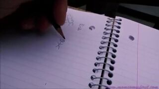 My stepaunt teaching me a lesson