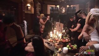 When lord Macbeth has an orgy all the busty maidens in the