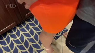 Sexy milf fuck in the kitchen