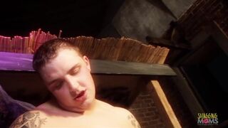 Busty witches love getting naughty at night and organizing