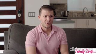 they swap and have an orgy all together