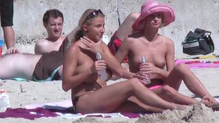 Get to watch some stunning ladies massaging each other