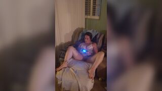 Cute girl takes off her panties and Mini dress