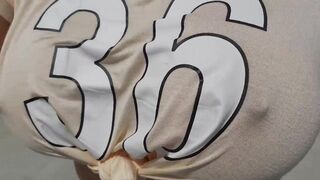 Monique Fuentes on a hot everyday day