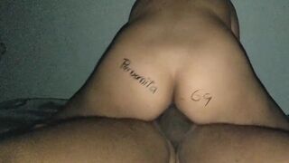 My cousin convinces me to put my penis in her, my ass moves well