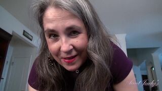 AuntJudys - Your Mature Step-Auntie Grace wants to masturbate with you (POV)