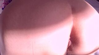 ASIAN MILF LOVES SPREADING HER WET BUTTERFLY PUSSY AND DOGGY FUCK IN THE SUN - 7 image