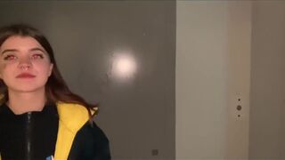 I met a lustful schoolgirl again and fucked her at home, pouring cum all over her face. Conversation - 4 image