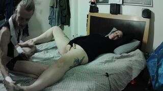 Trailer: Fucking my Milf's ass and pussy until she can take no more of my hard fat cock!! she loves my hard cock in her ass - 3 image