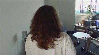 Horny German MILF masturbating before her dude bangs her hard - 2 image