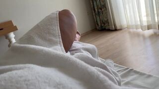 Fucking a hot MILF in a hotel shower