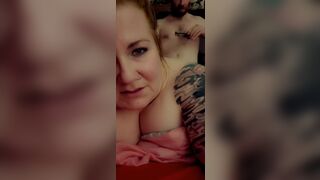 Bbw Tattooed Redhead SpiderMitten loves getting fucked in her ass