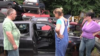 orgies with the old women at the shop #2