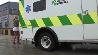 krankenschwester wollen es hart anal nach einem stressigem tag