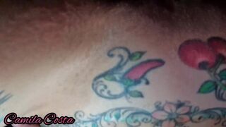 My stepmom stay alone with me... Cum inside her pussy